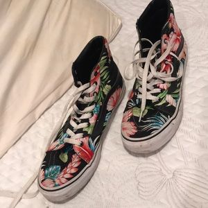 Floral Vans